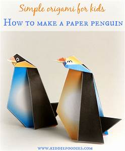 Colorful penquins and papers